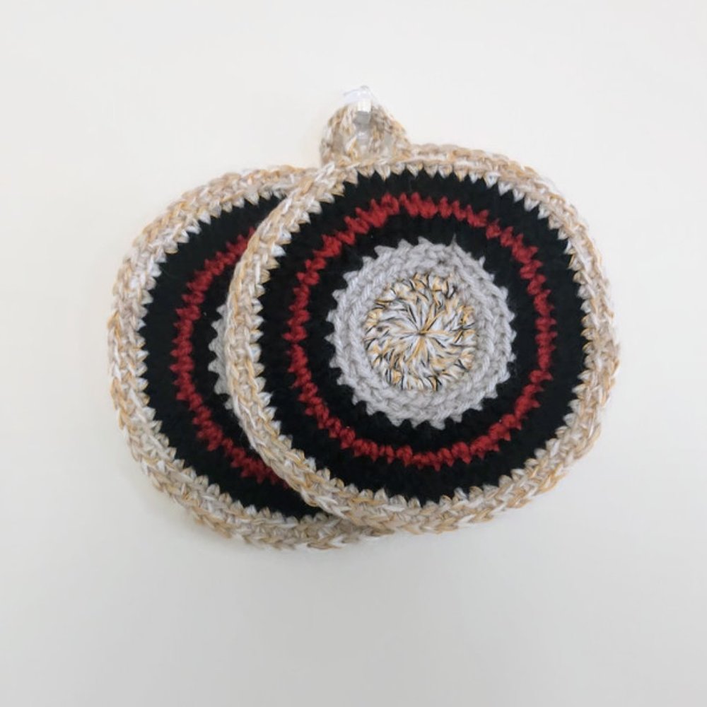 Crochet Pot Holders, Crochet Kitchen Decor, Crochet, Gifts Under 15